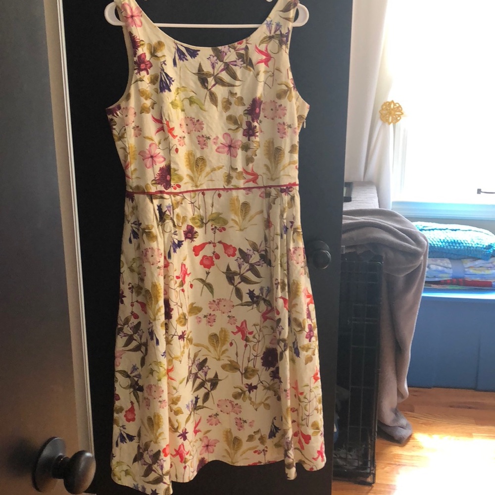 Lands End Floral Dress